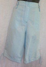 Vintage Fu Da Athletic Short Size M NWT Blue Inseam 13" Drawstring Leg Pockets