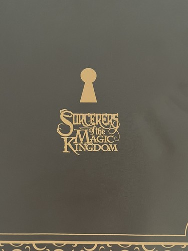 Sorcerers of the Magic Kingdom Spell Card Binder w/ strap NEW NWT - Picture 4 of 8