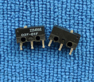 4-Pack D2F-01F Micro Switches - Original OMRON Style Replacement Switches
