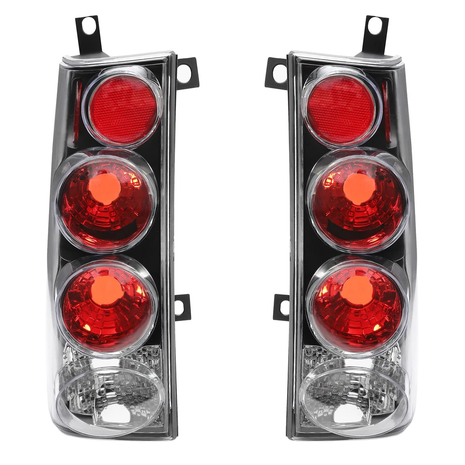 Chrome/Black Tail Lights For GMC Savana Chevy Express 1500/2500/3500 1996-2002 - Изображение 4 из 4