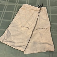 Two BOTTEGA VENETA Drawstring Dust Bag Shoes Storage 15  x8  x