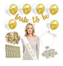 BRIDE TO BE confetti, Bridal Shower, Photo Props, Sash, new in original package