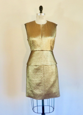 green emerald velvet dress Dvf main image 1