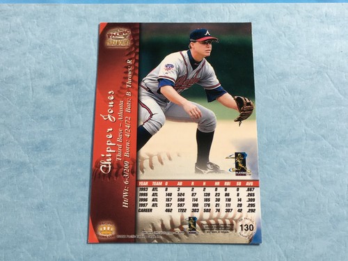 CHIPPER JONES 1993 SP Foil Rookie | Refractor | Serial #'d | Elite HOF | U-Pick - Picture 67 of 200