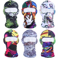 Thin Balaclava Face Mask UV Protection Ski Sun Hood Full Masks for Men Women