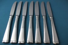 7 Dinner Knives Hollow Gorham COLUMN GLOSSY Stainless Vietnam NEW 9 1/8"