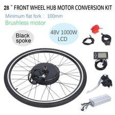 48V 1000W Motor LCD Electric-Bicycle Vorderrad-Set 28 Zoll Konvertierung Kit