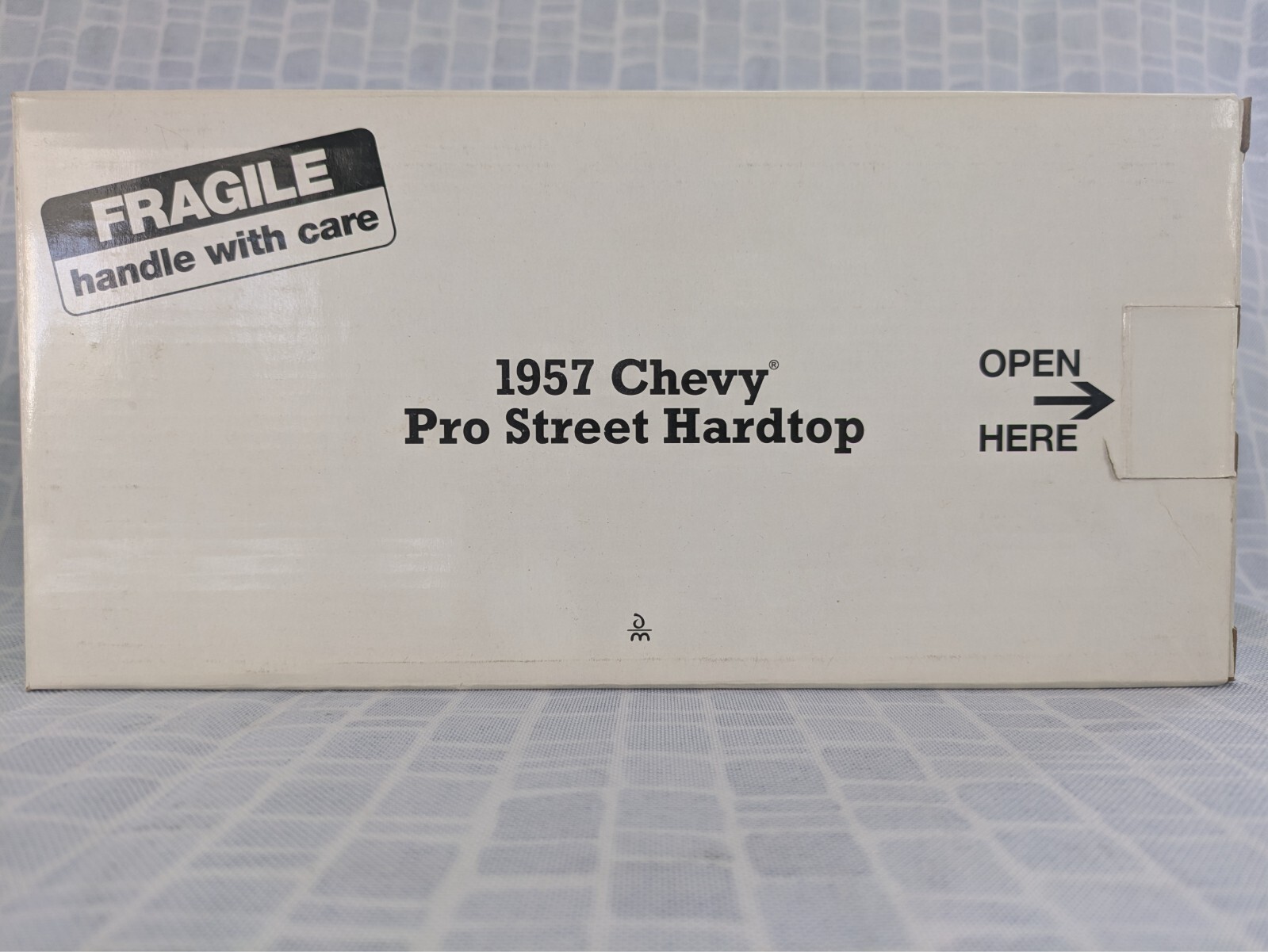 1957 Chevy Pro Street Hardtop Yellow 1:24 Scale Danbury Mint