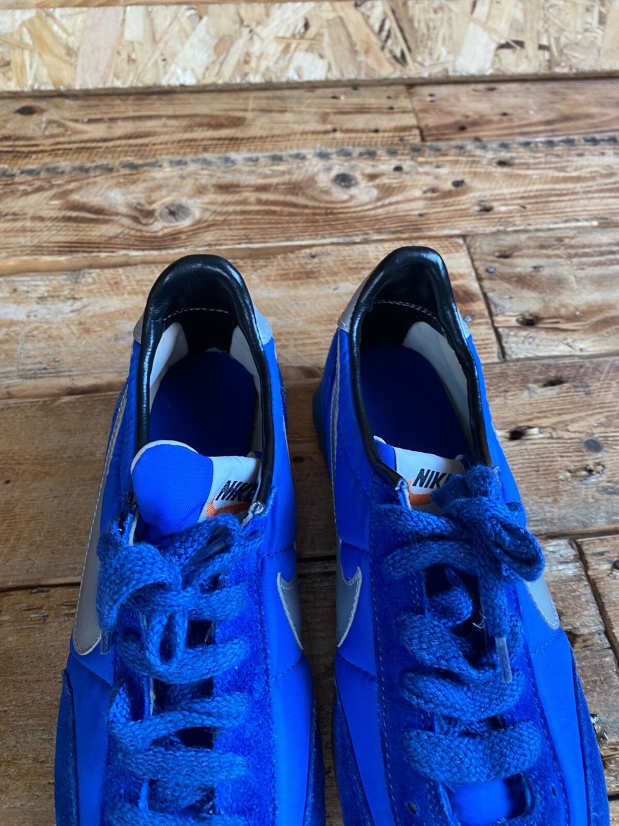 Vintage 70's nike roadrunner blue sneakers US 5.5 UK 4.5 | eBay