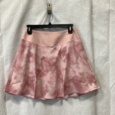 Puma Womens PWRshape Golf Skort Pink Tie Dye Pockets Pull On Stretch M New 