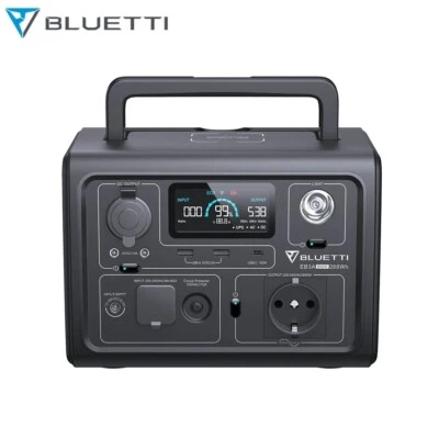 BLUETTI EB3A 600W Centrale Elettrica LiFePO4 268Wh Generatore Solare Portatile Campeggio