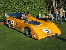 Cars 1971 mclaren m8f race racing car vehicle classic Desk Mat Stitched