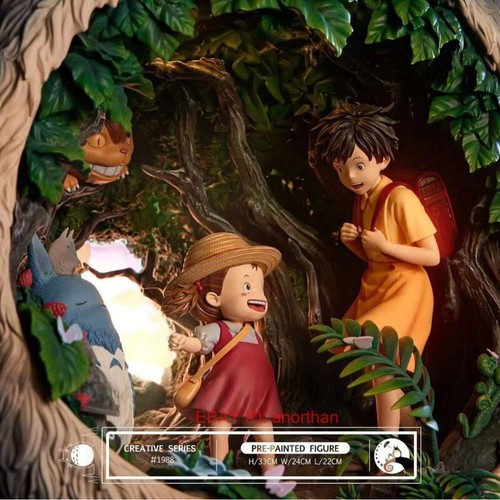 My Neighbor Totoro H30cm PVC Figura Modelo Estatua Noche Lámpara Regalo En Stock - Imagen 2 de 10