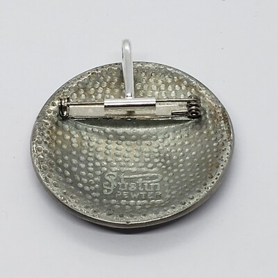 Broche Celtique Picte Vintage St Justin - Trois Chevaux D'Inverurie, En étain, Occasion