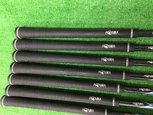 HONMA GOLF TOUR WORLD TW727P 7pcs Iron Set 4-10 Flex-R 2S ARMRQ 854 No H/C - Picture 5 of 5
