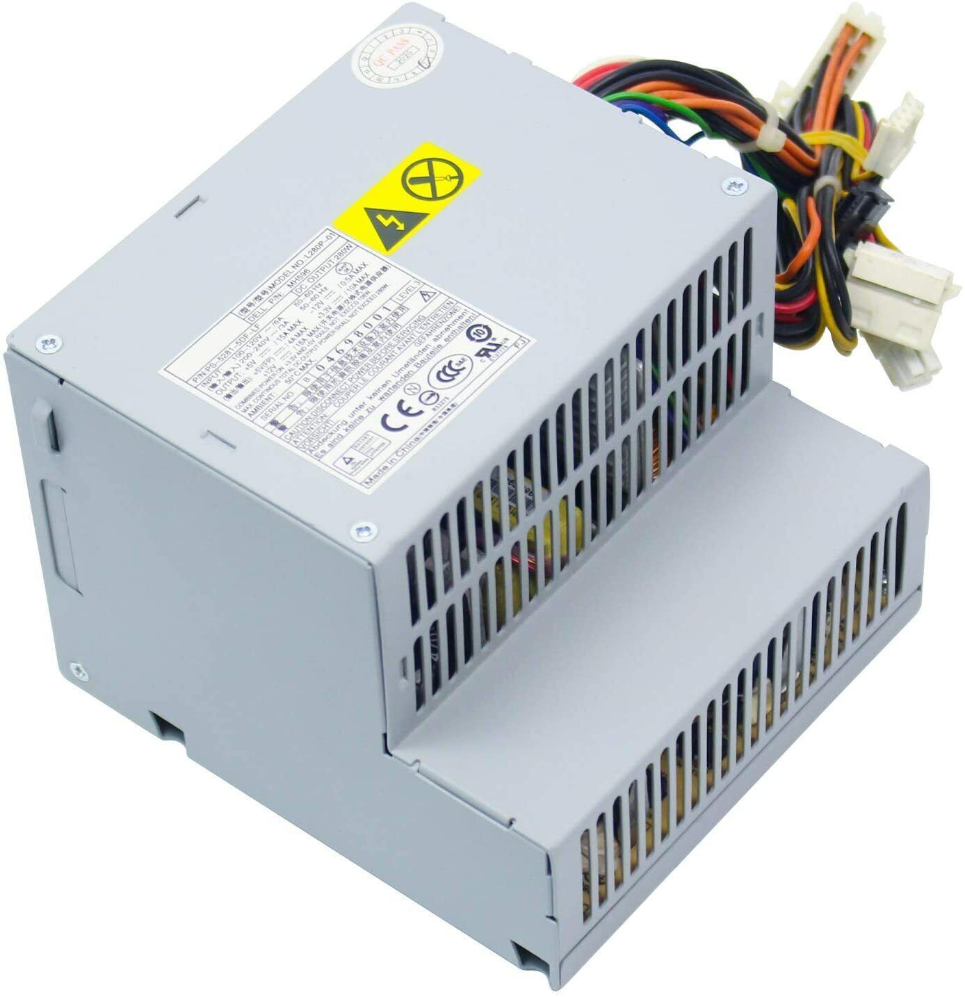280W Power Supply For Dell OptiPlex GX520 GX620 740 745 755 MH595 MH596