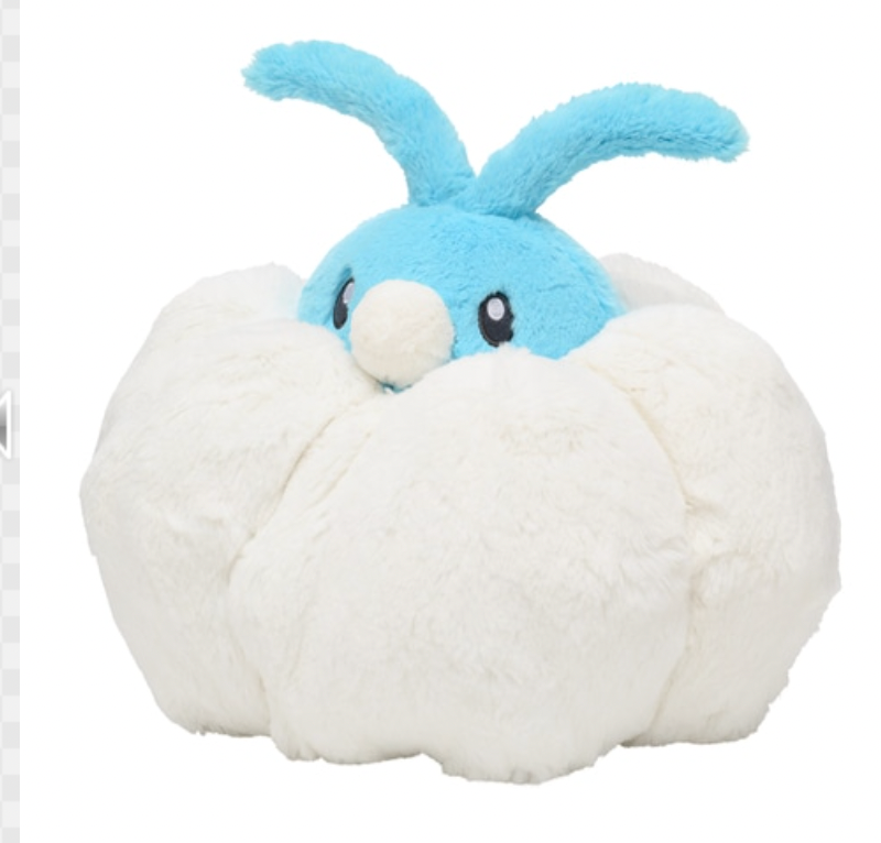 Pokemon Center Original Swablu Plush Doll Fluffy Big 36cm