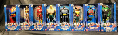 LOT OF 13 Mattel Justice League Unlimited 10'' Action Figures - NIB - (2003-2005)