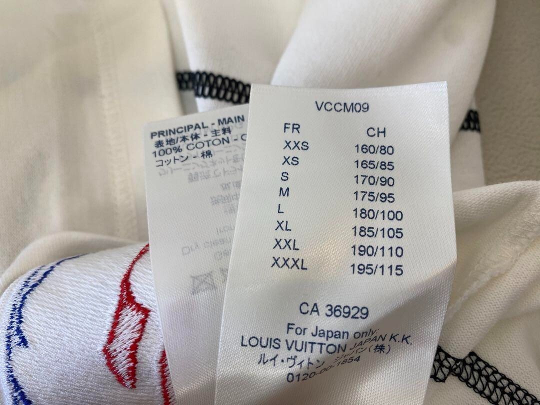LOUIS VUITTON NBA RM211M NPG HKY22W T-shirt L White LOUIS VUITTON NBA RM211M NPG HKY22W T-shirt L White