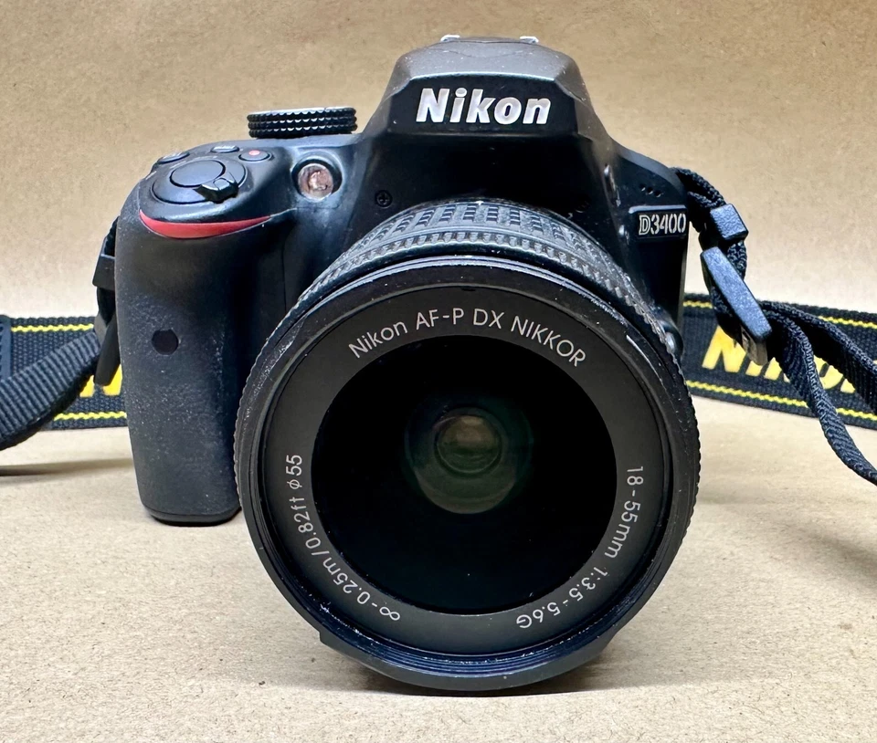 Nikon D3400 DSLR Camera 24.2MP with 18-55mm AF-P VR Lens - Image 2 of 4
