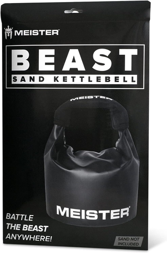 Meister BEAST Tragbare Sandkettlebell - Weiches Sandsackgewicht - 35 Pfund / 15,9 kg - Bild 6 von 12