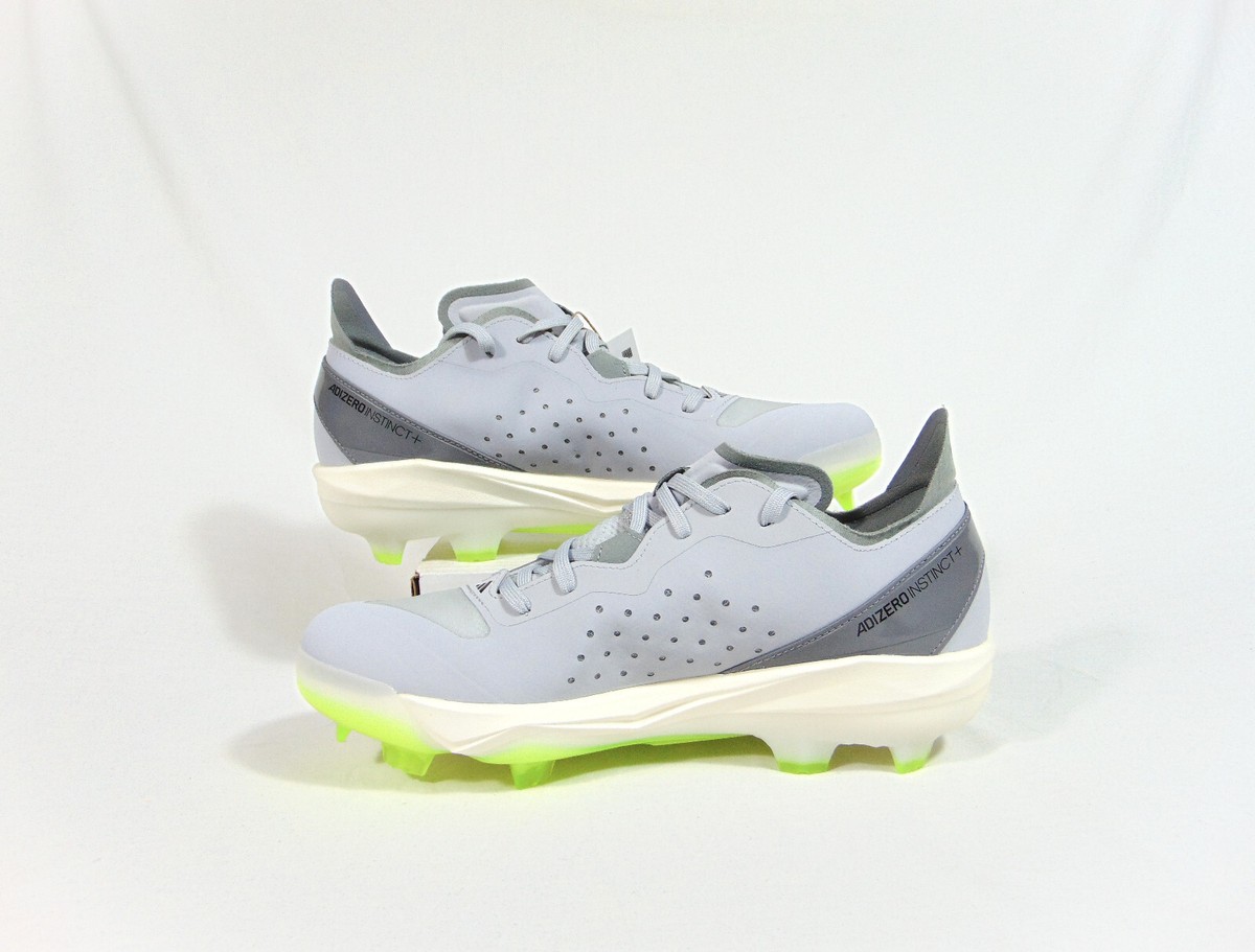 Adidas Adizero Instinct + Gray Womens Softball Cleats Sz 11