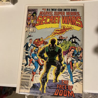 Marvel Secret Wars #11 (1985) The Face of Doom!