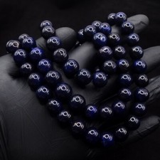 3 Strand Blue Sapphire Attractive 1031 .00 Cts Necklace Jewelery VK 41 E604