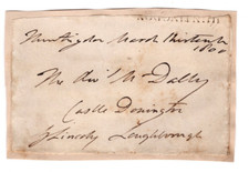 George Pretyman Tomline Bishop of Lincoln Signed Free Front 1800 / Autographed