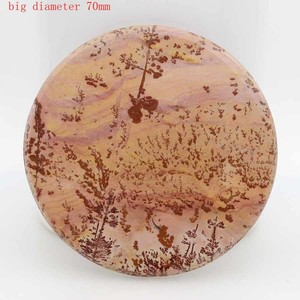 BEAUTIFUL-COLOR-PICTURE-JASPER-PENDANT-CAB-bead-FREE-front-DRILL-U0599