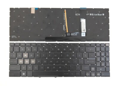 US Keyboard for MSI Cyborg 15 A13 A13V A13VE A13VF A13VEK A13VFK A13U A13UCK