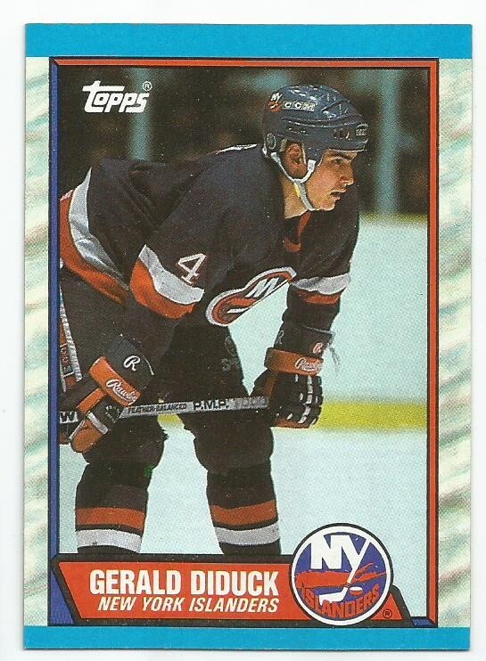 GERALD DIDUCK 1989-90 TOPPS ROOKIE CARD NM-MT+/NM-MT CONDITION