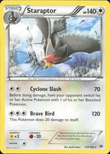 Staraptor 127/162 Rare BREAKthrough Pokemon Near Mint