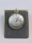 Omega Pocket Watch 17j  10k Gold-Filled Case Works Great - Merrill Lynch Bull