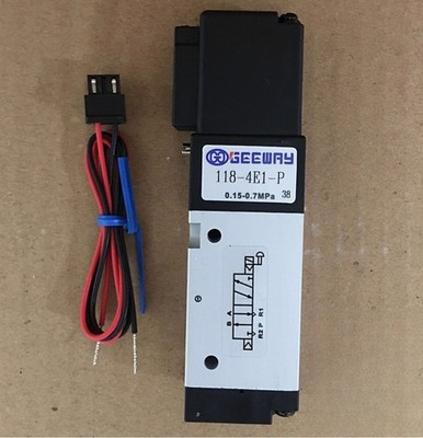 1pc new for GEEWAY The electromagnetic valve 118-4E1-P DC24V