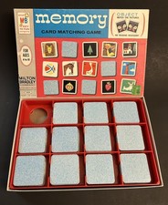 Vintage 1966 / 1968 MB MEMORY Card Matching Game 4664 53 Pairs - Missing 1 Card