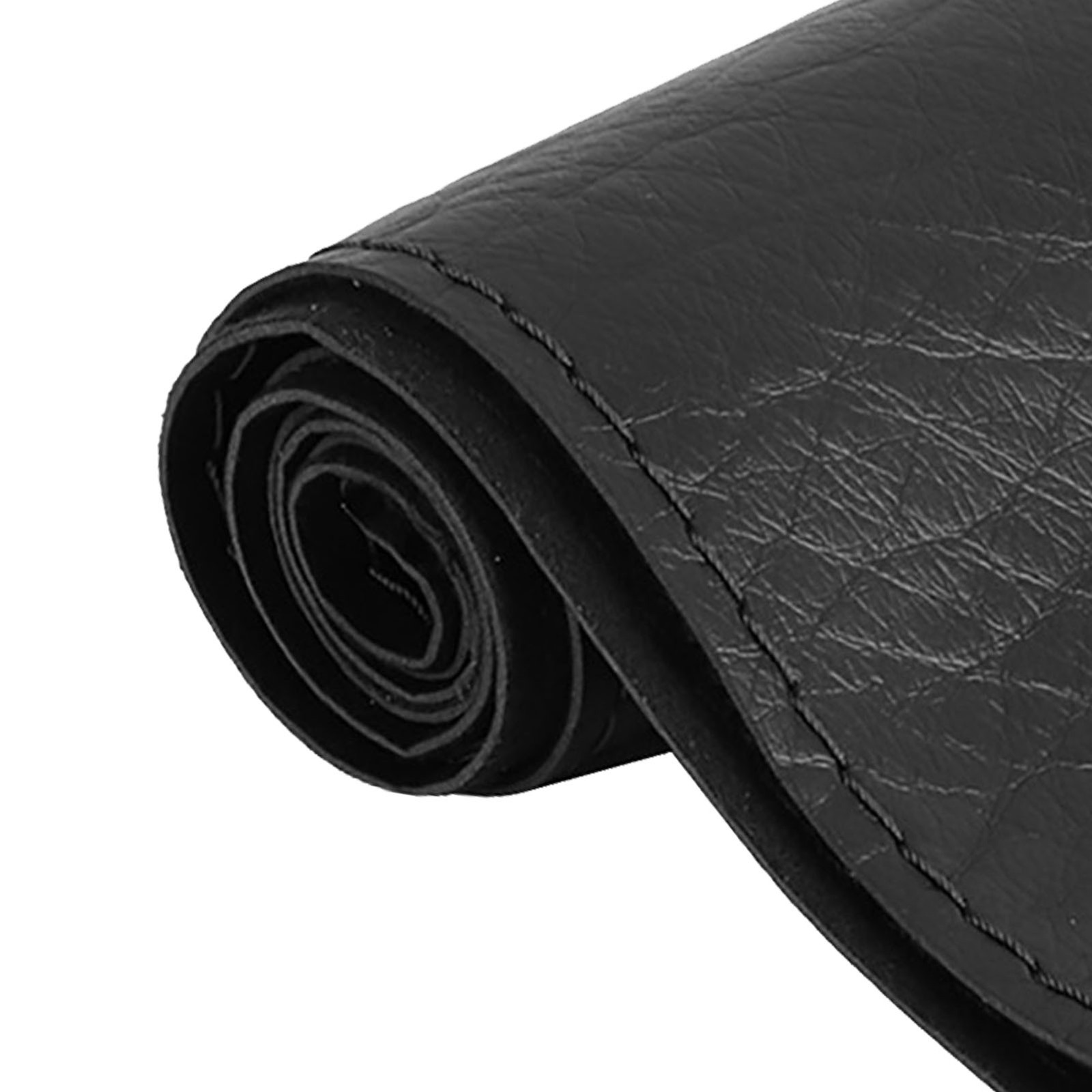 DIY Elephant Skin Grain Leather Steering Wheel Cover For 15in Wheel Trending