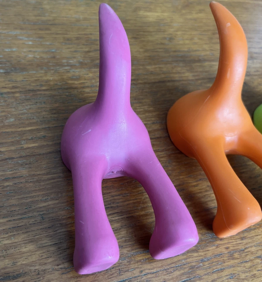 Lot Of 3 IKEA BASTIS Dog Tail Wall Hangers Hooks Leash Keys Jacket Coats Towels - Image 3 of 4