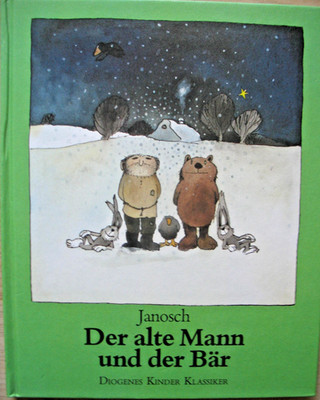 JANOSCH Der alte Mann und der Bär Diogenes Kinder Klassiker 1985 HC super erhalt