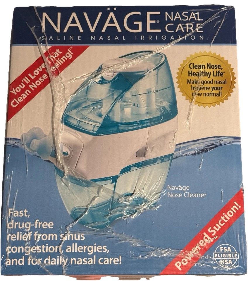 Navage Nasal Care Saline Nasal Irrigation + 30 Salt Pods Bonus Pack ...
