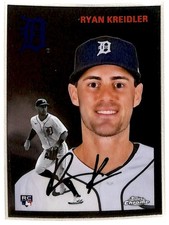 2023 Topps Chrome Platinum Anniversary Ryan Kreidler RC Detroit Tigers #162