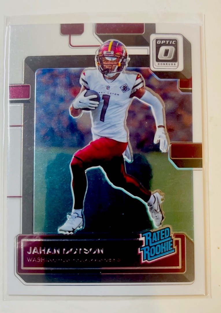 2022 Panini Donruss Optic - Rated Rookie Jahan Dotson #210 (RC)