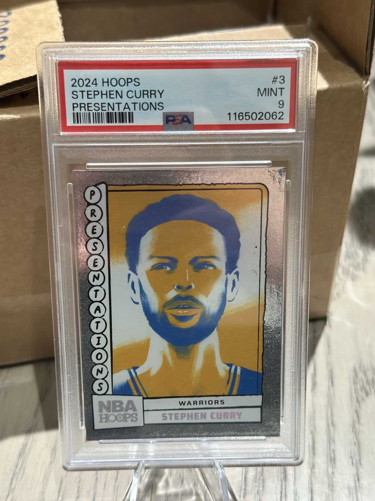 2024-25 Panini Nba Hoops - Presentations Stephen Curry #3