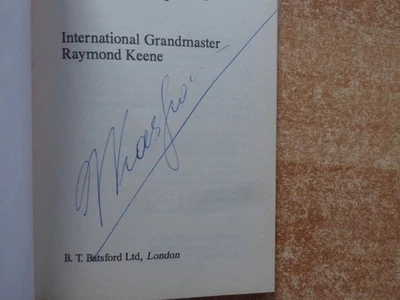 An Introduction to World Chess Championship 1993 by Keene Signatur Kasparov - Bild 1 von 2