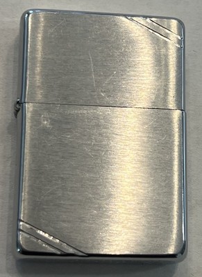 Zippo ジッポライター　ビンテージ PAT 2032695 VINTAGE ZIPPO LIGHTER PAT 2032695 RELICA SLASHES BRUSHED CHROME | eBay
