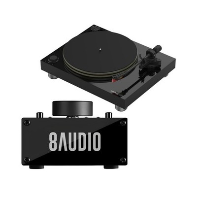 Reloop Turn 7 Premium HiFi Belt Drive USB Turntable with Amplifier System