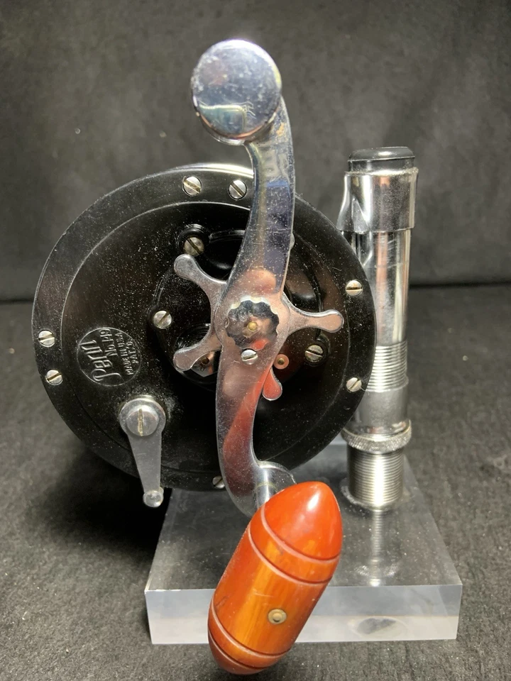 Penn No. 1939 Carrete de surf convencional 149 Mariner de la era de preguerra ¡RARO!🐠 Foto 2 de 4