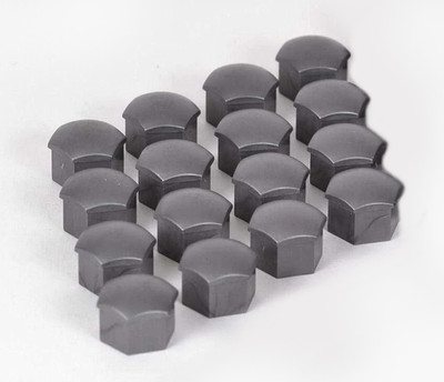 ORIGINAL AUDI A1 A3 A4 A5 A6 A7 A8 RADMUTTER SCHRAUBEN ABDECKUNGEN KAPPEN SET NEU x16 NORMAL