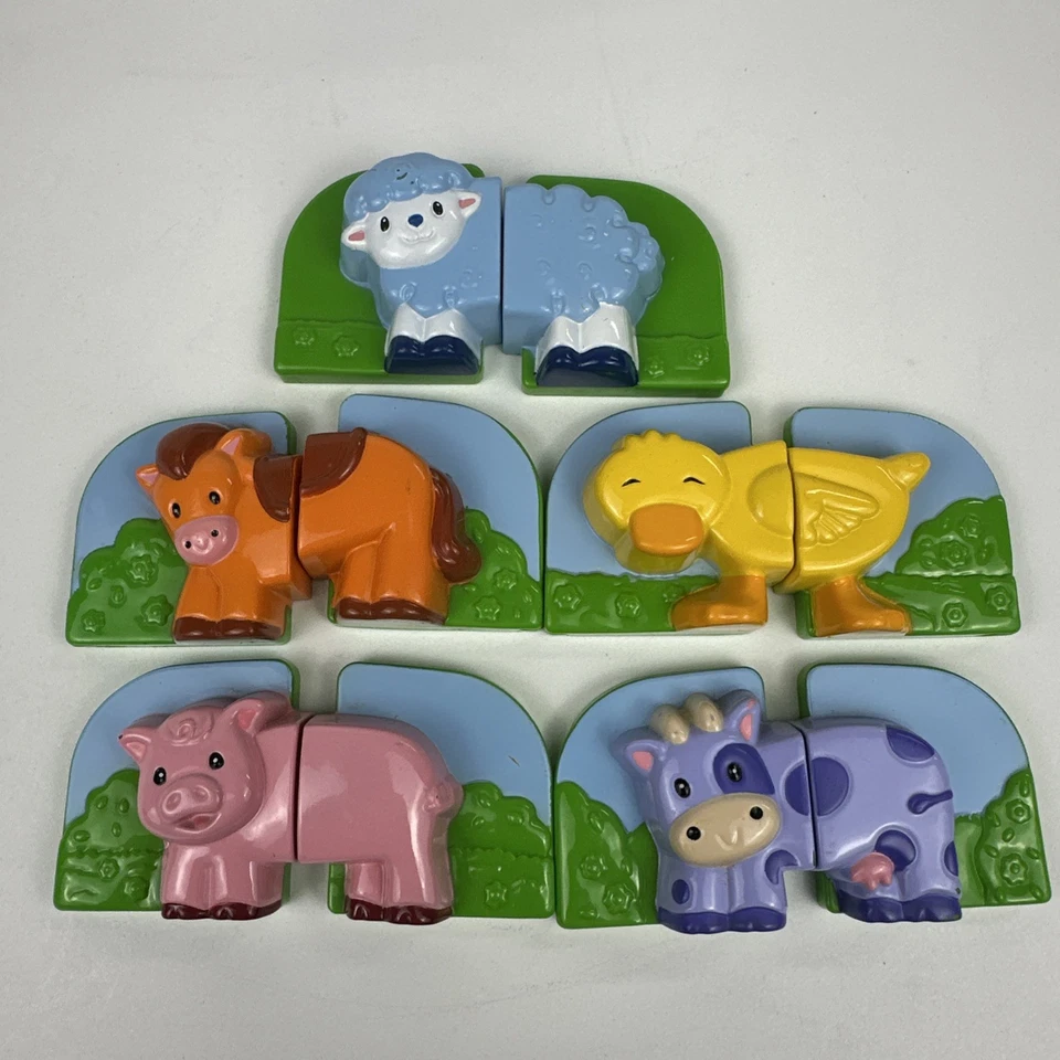 LeapFrog Fridge Farm Magnetic 5 Animals Complete Set Tested Works - Image 3 of 4