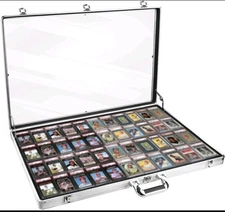 Card Show Display Case Large Aluminum 34 X22 Lockable Trading Card Display Case